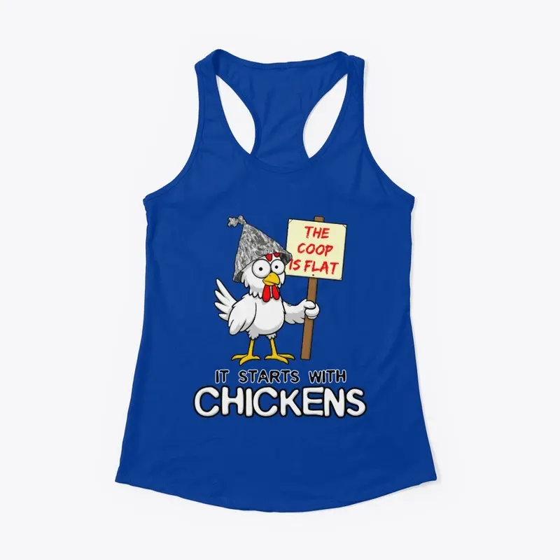 Conspiracy Chicken - womens/kids