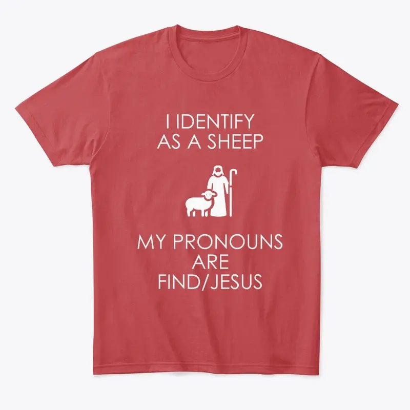 Sheep Find Jesus - mens/unisex