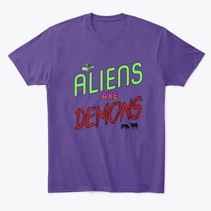 Aliens are Demons - mens/unisex