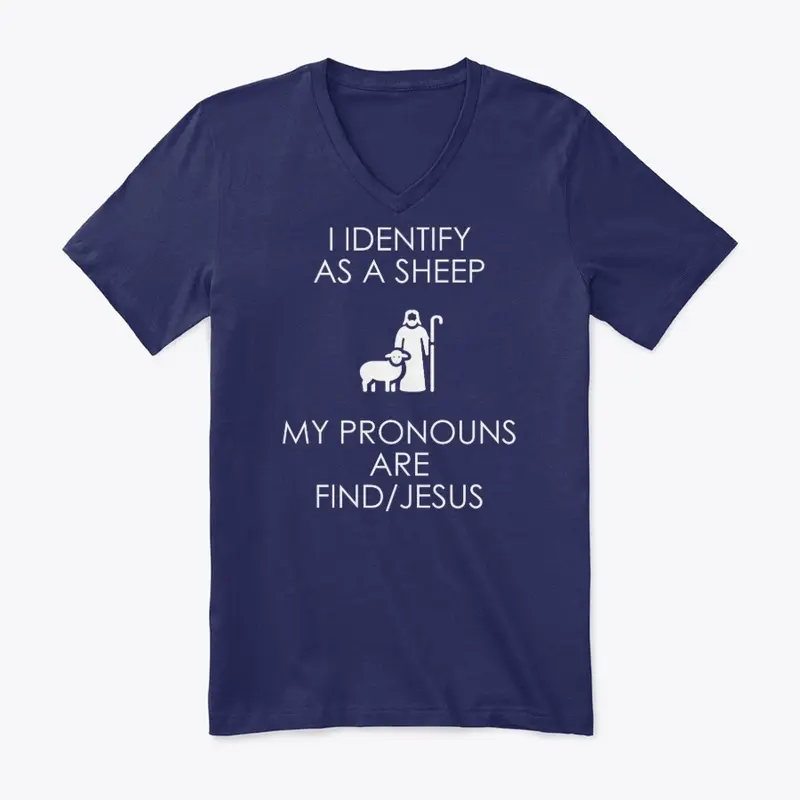 Sheep Find Jesus - mens/unisex