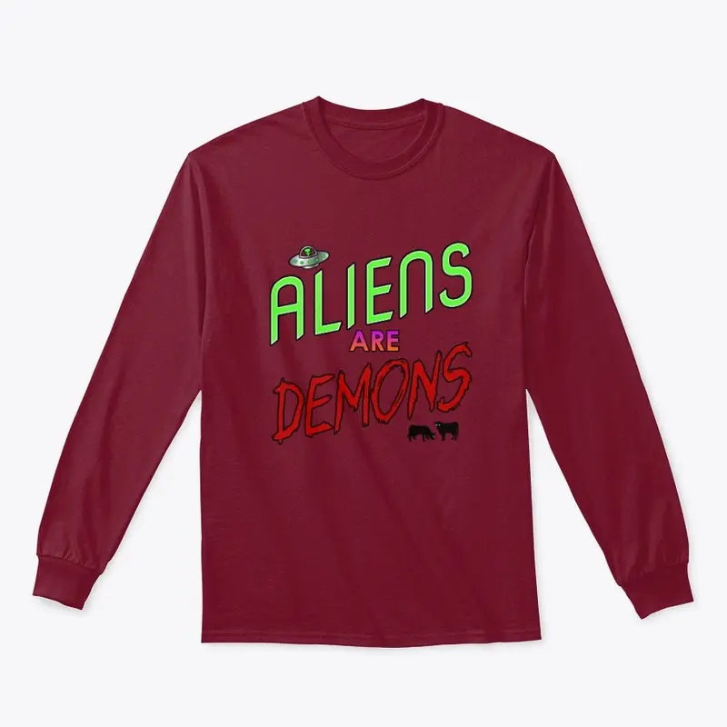 Aliens are Demons - mens/unisex