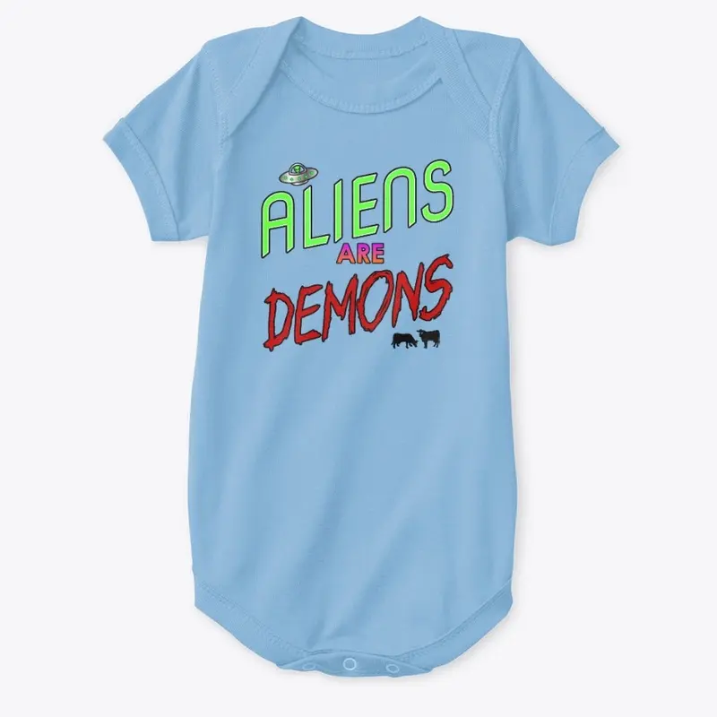 Aliens are Demons - womens/kids