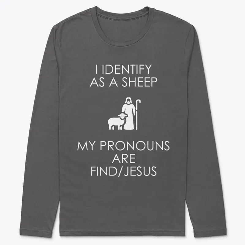 Sheep Find Jesus - mens/unisex