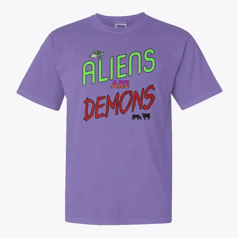 Aliens are Demons - womens/kids