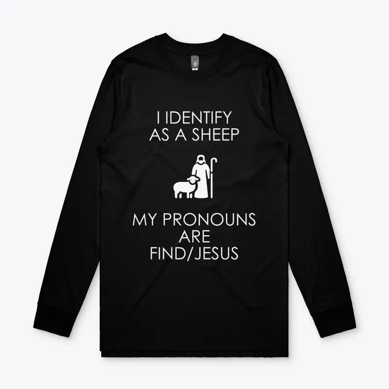 Sheep Find Jesus - mens/unisex