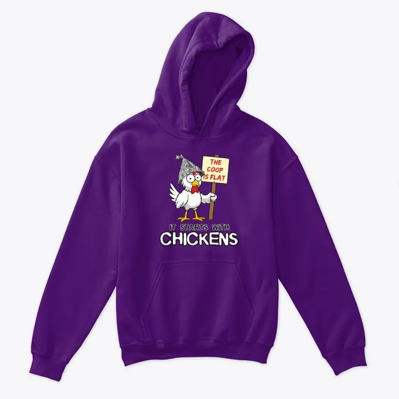 Conspiracy Chicken - womens/kids