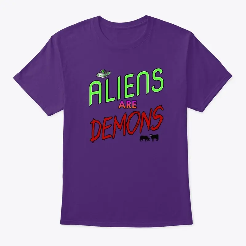 Aliens are Demons - womens/kids