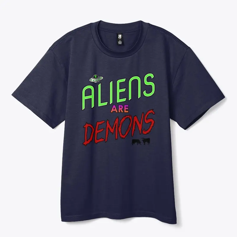 Aliens are Demons - mens/unisex