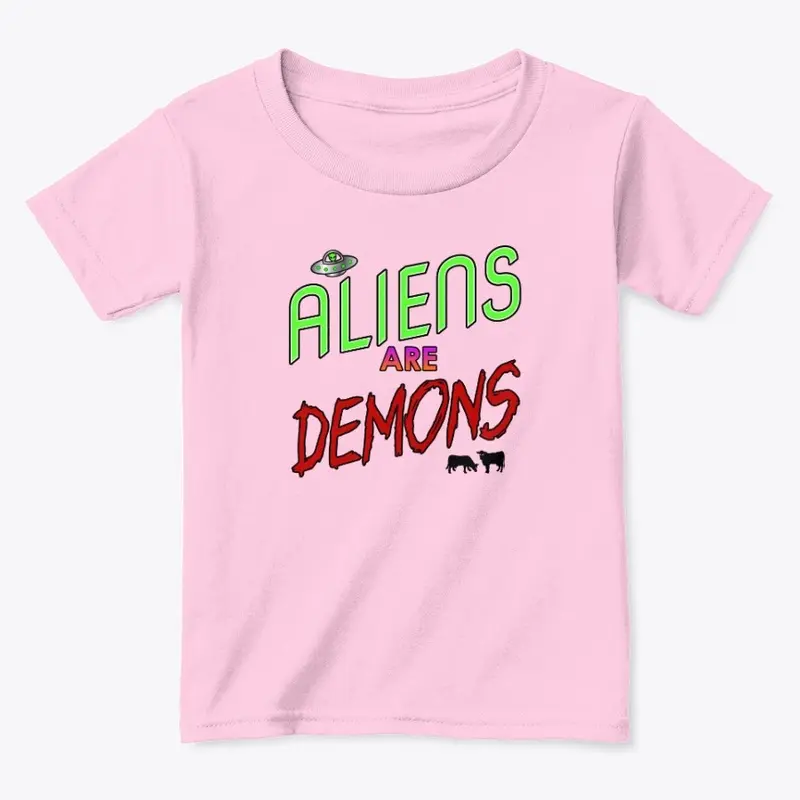 Aliens are Demons - womens/kids