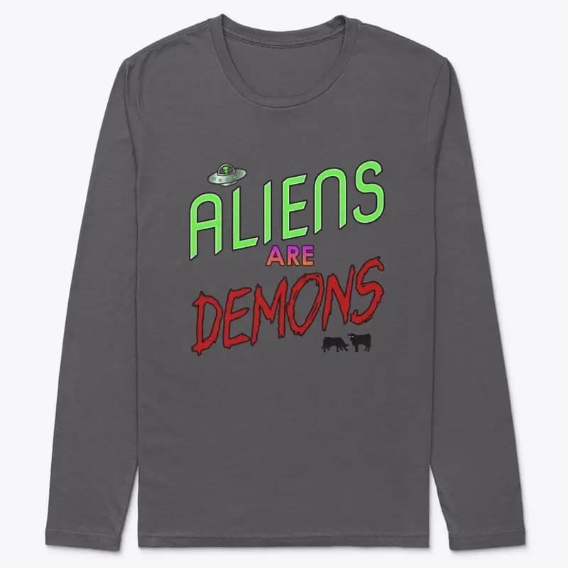 Aliens are Demons - mens/unisex