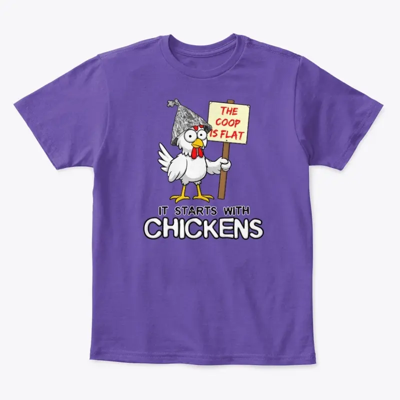 Conspiracy Chicken - womens/kids