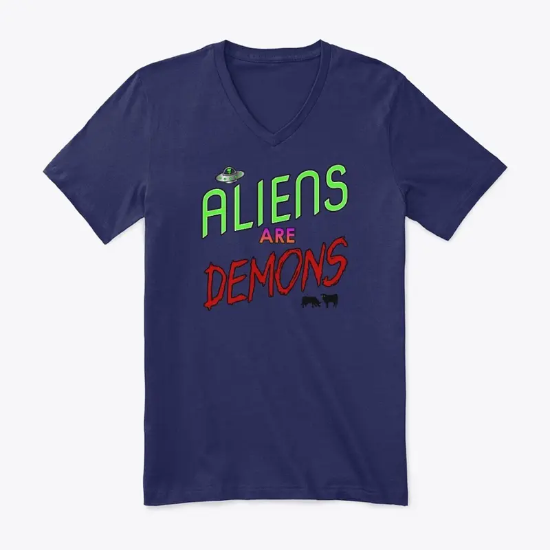 Aliens are Demons - mens/unisex