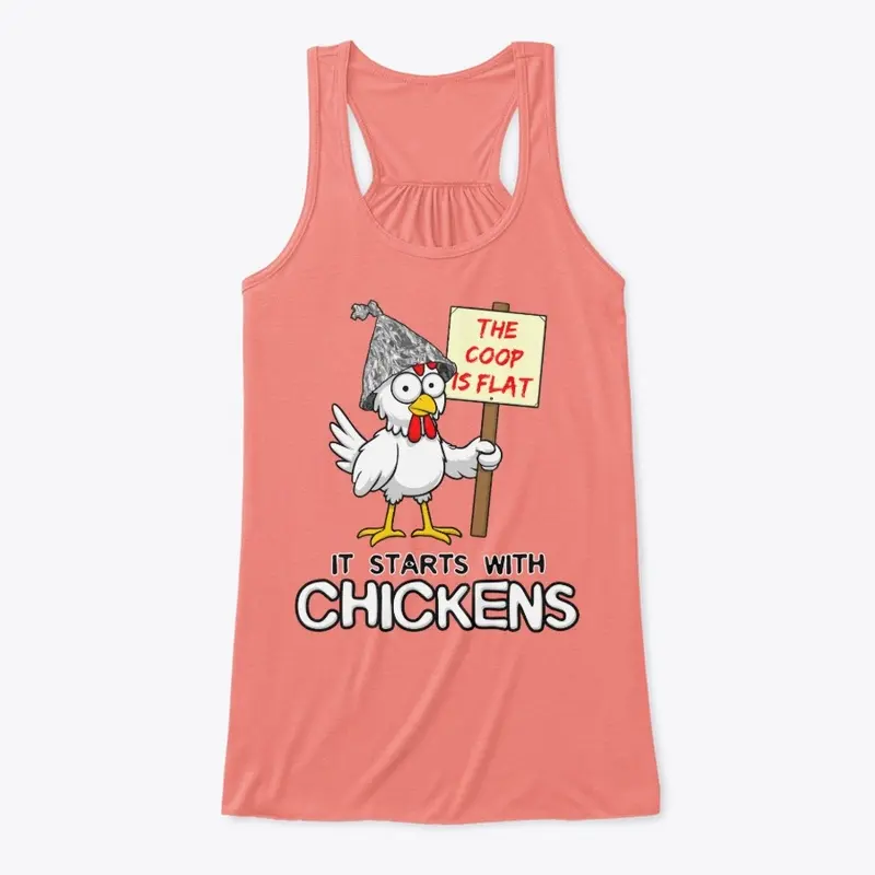 Conspiracy Chicken - womens/kids