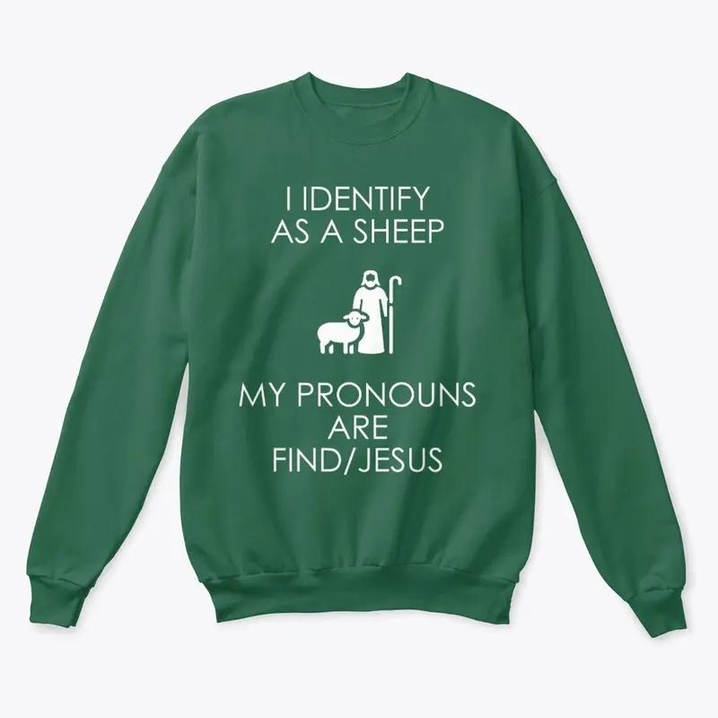 Sheep Find Jesus - mens/unisex