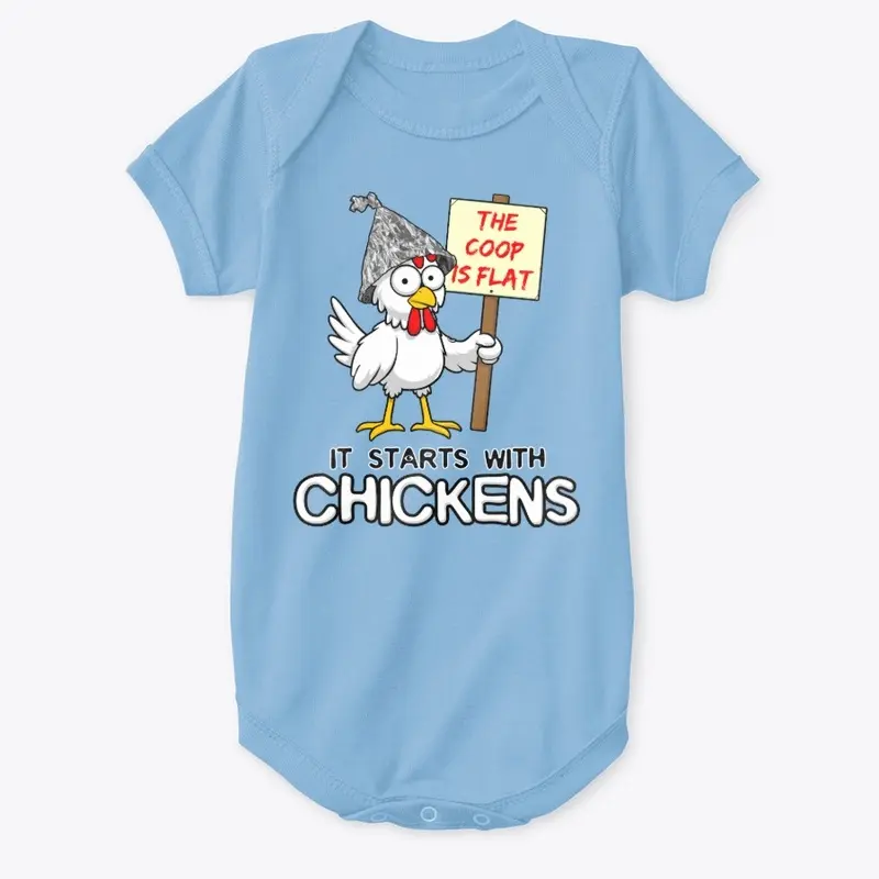 Conspiracy Chicken - womens/kids