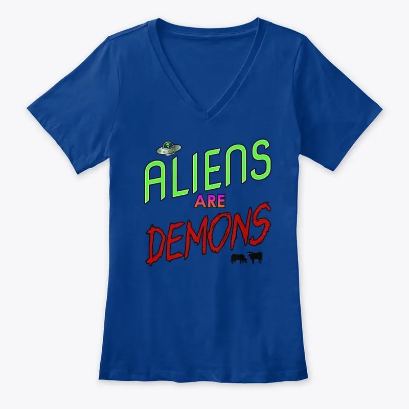 Aliens are Demons - womens/kids