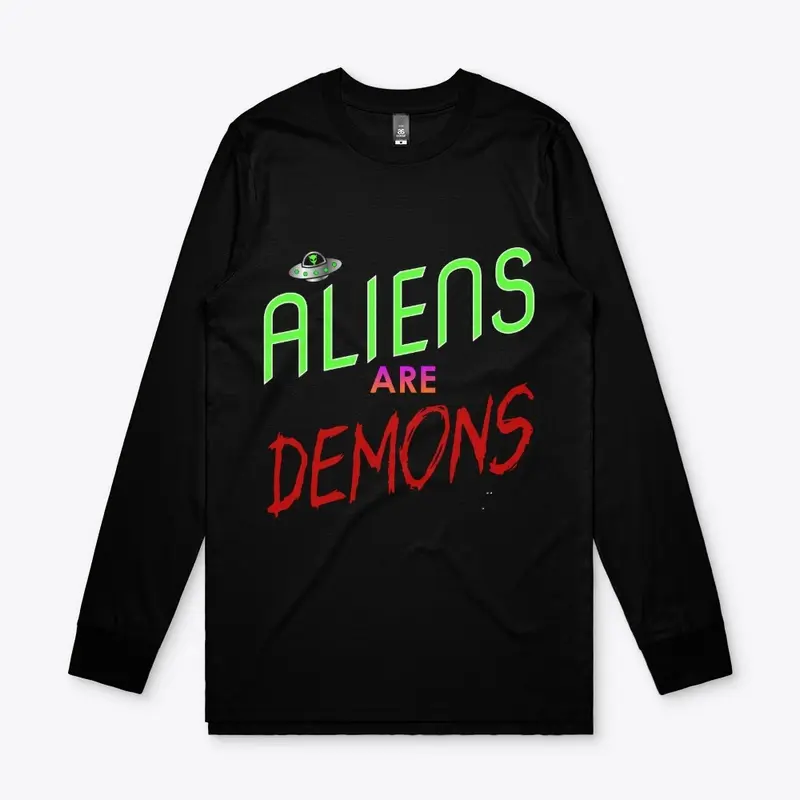 Aliens are Demons - mens/unisex