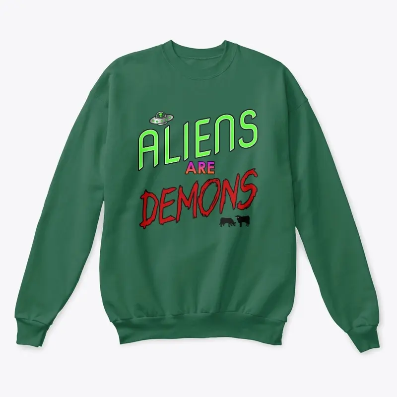 Aliens are Demons - mens/unisex